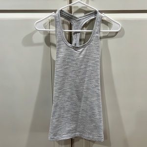 Lululemom Cool Racerback Tank- Wee Are from Space Nimbus Battleship